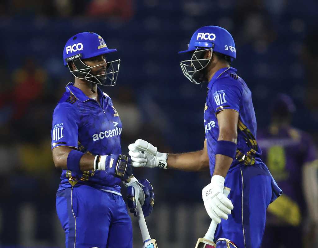 Clinical MI New York put LA Knight Riders on the brink   Clinical MI New York put LA Knight Riders on the brink