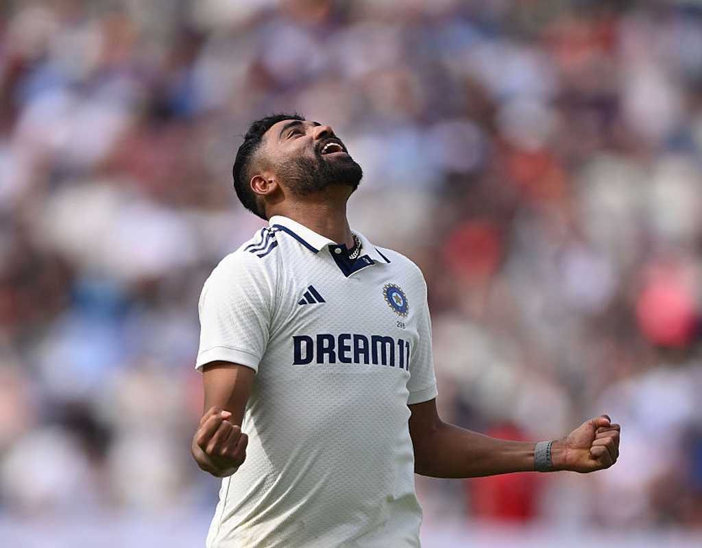 When the ace was absent, Siraj became it  