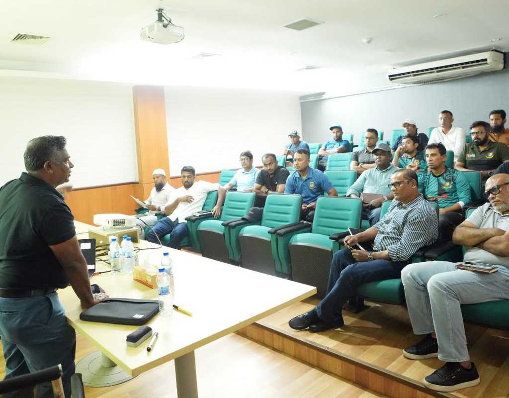 BCB president holds candid talks with coaches, players in push for development reform  
