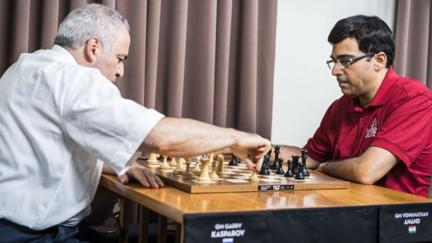 Kasparov Vs. Anand To Face Off In St. Louis Match; Carlsen, Gukesh Headline Rapid Event  