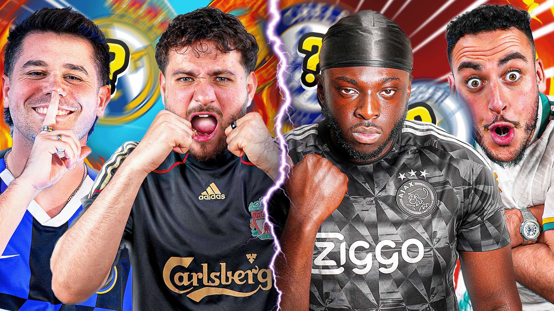 🎥 | GOAL's Front Three play SIX games in 15 minutes!  