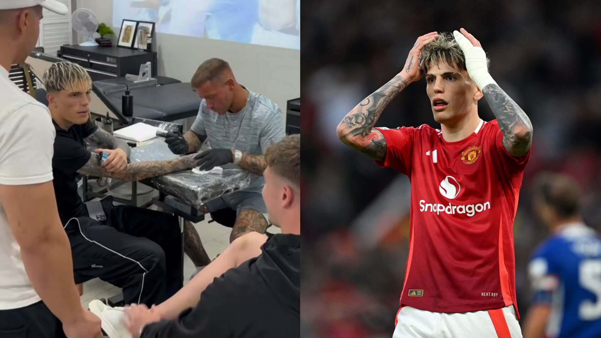 More trouble for Garnacho? Man Utd outcast spotted holding vape  