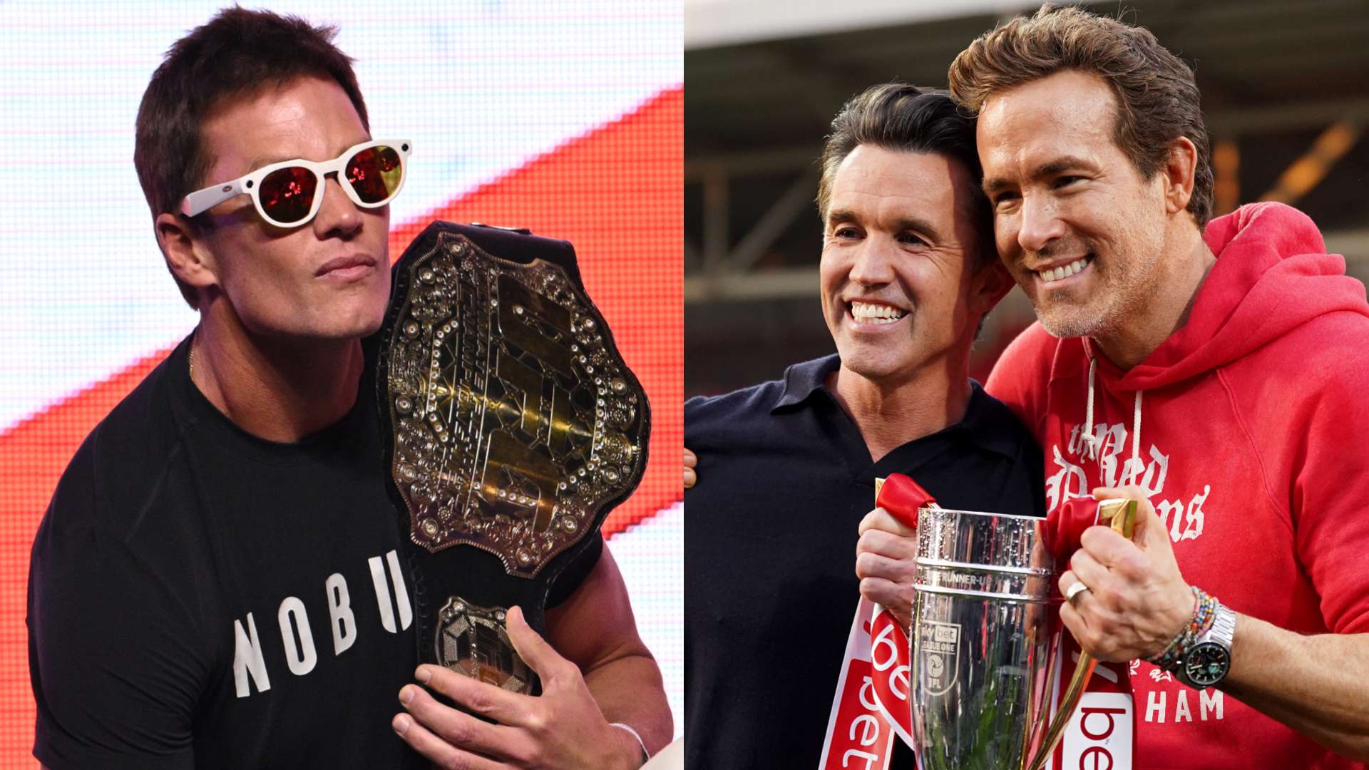 Tom Brady laughs at Wrexham bottom-of-the-table joke   Tom Brady laughs at Wrexham bottom-of-the-table joke