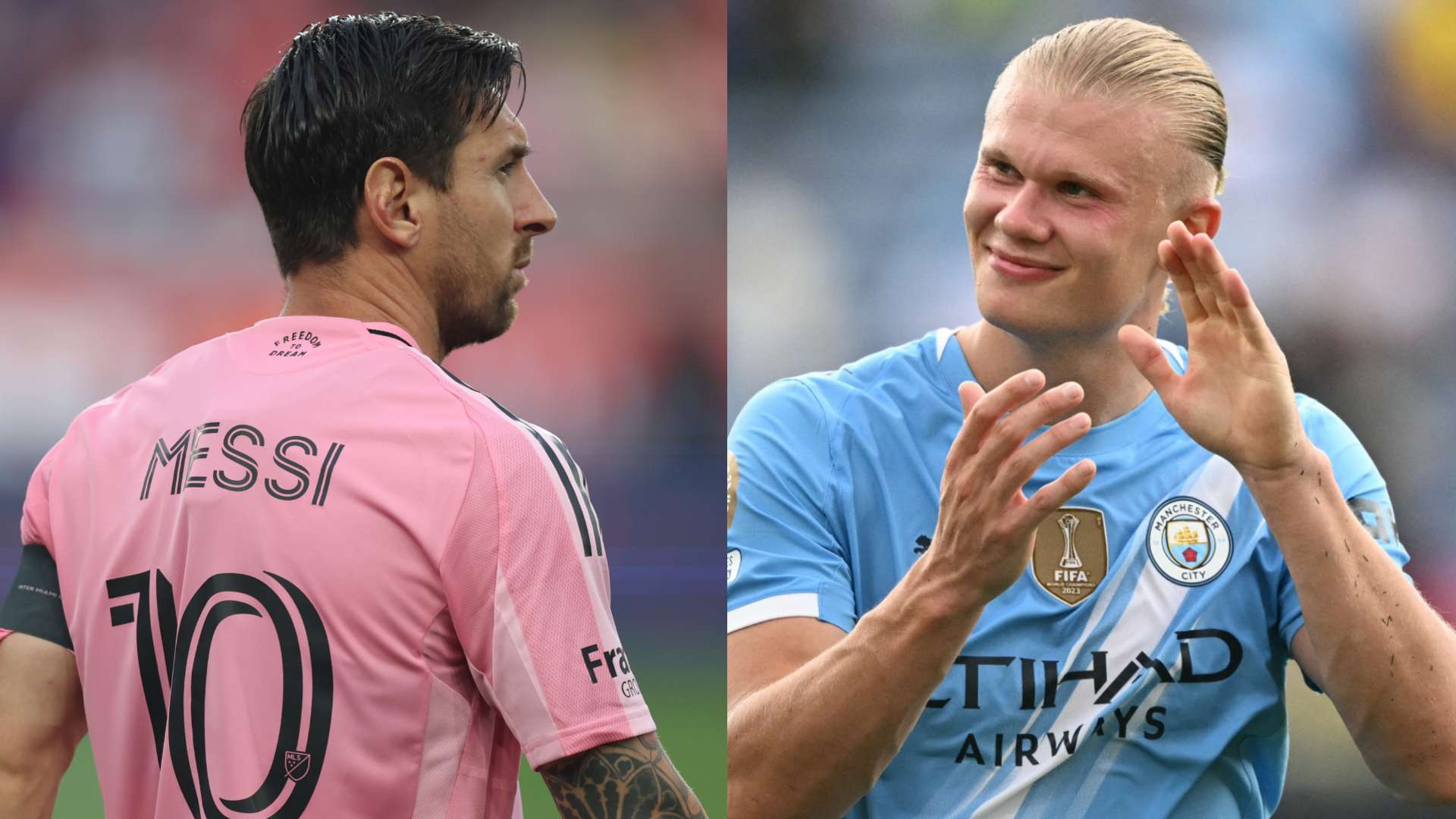 Messi & Beckham have Haaland considering MLS future   Messi & Beckham have Haaland considering MLS future