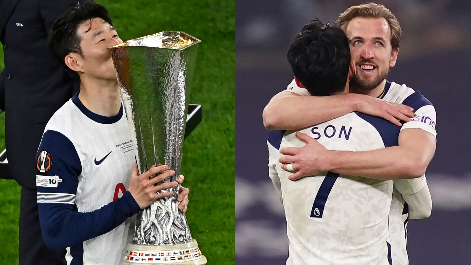 'Joy to see you lift a trophy' - Kane's emotional Son tribute  