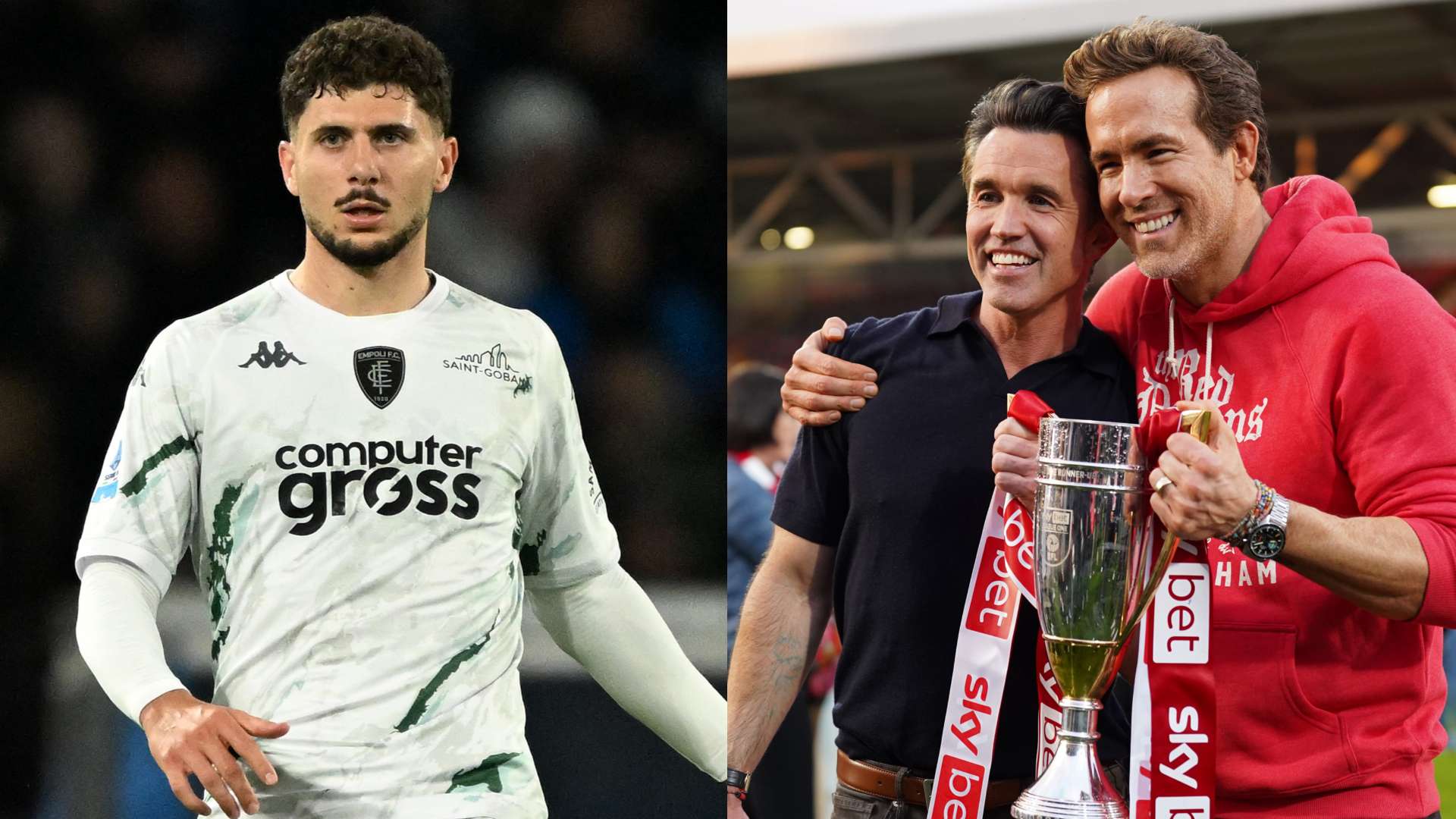 Cacace reveals how Rob & Ryan convinced him to join Wrexham  