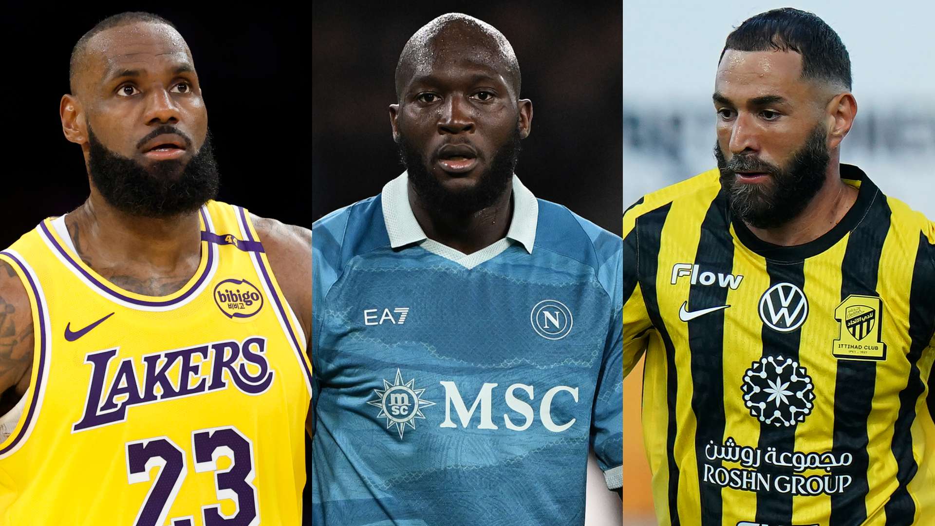 Role models! Lukaku snubs Messi & CR7 for LeBron & Benzema  