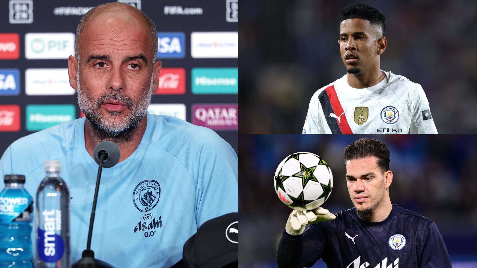 Pep insists Ederson & Savinho absences not transfer related  