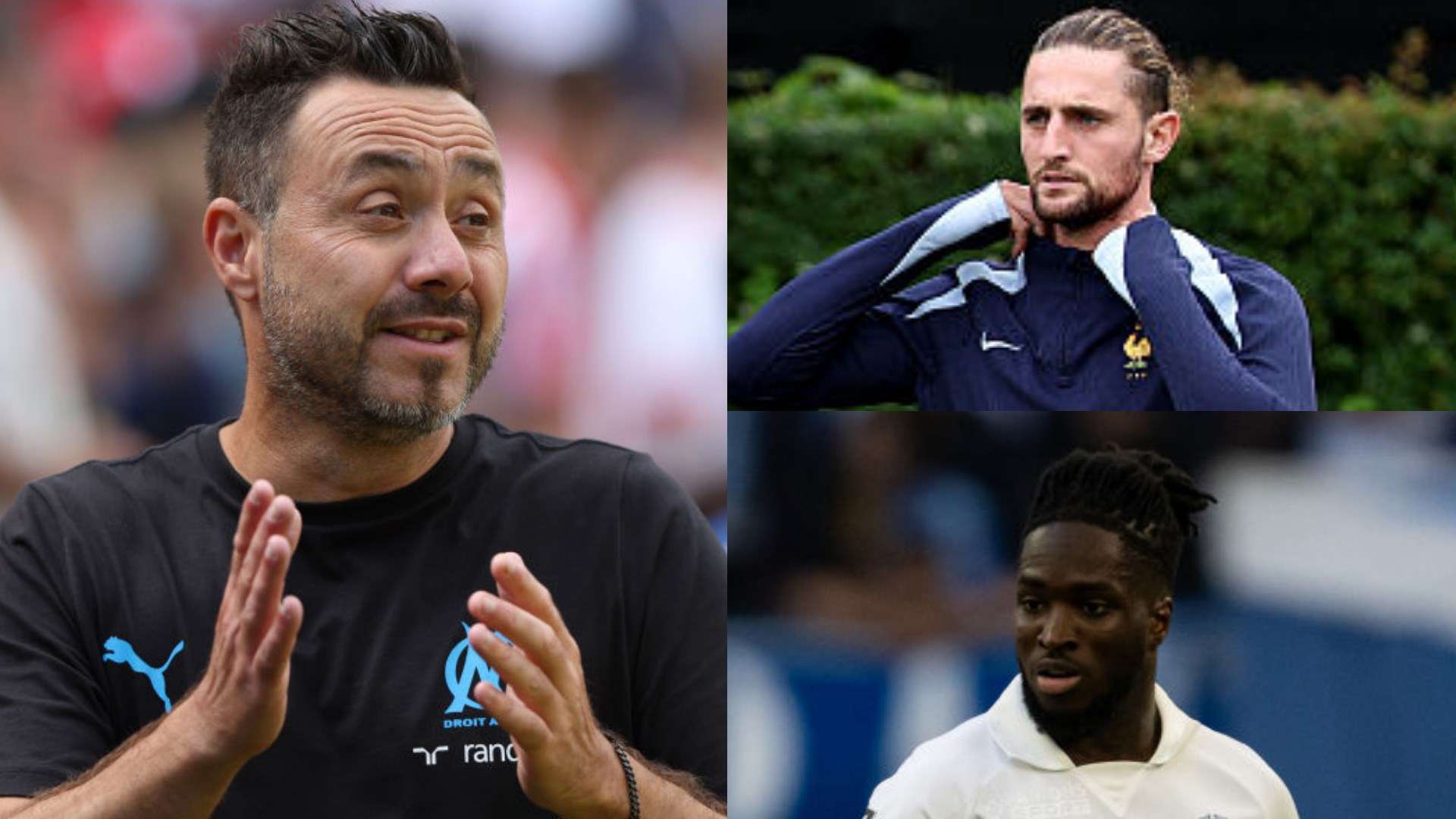 De Zerbi opens door to Rabiot return despite Rowe 'pub fight' De Zerbi opens door to Rabiot return despite Rowe 'pub fight'