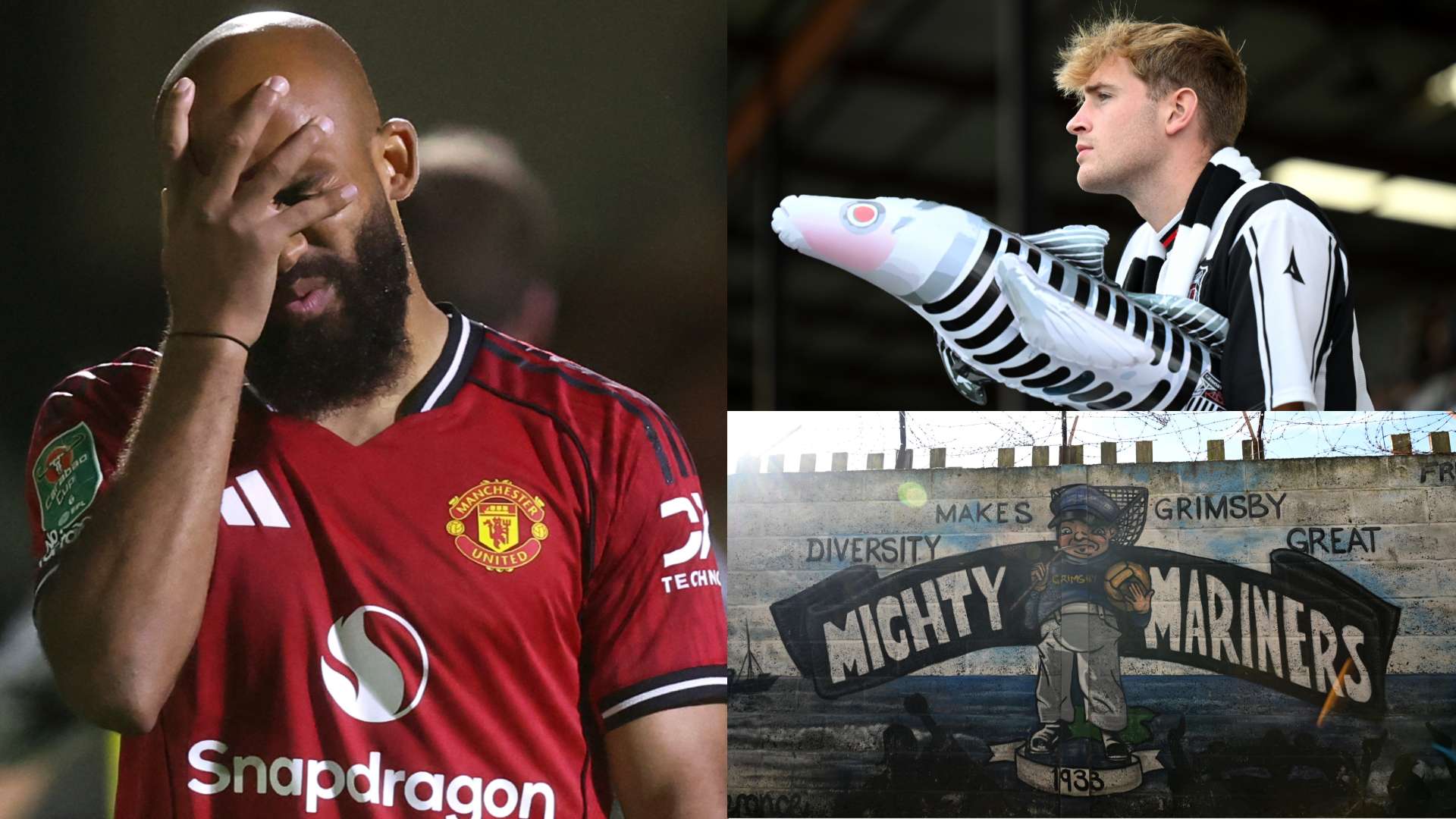 ‘Slapped’ Man Utd brutally trolled by Grimsby in meme craze  