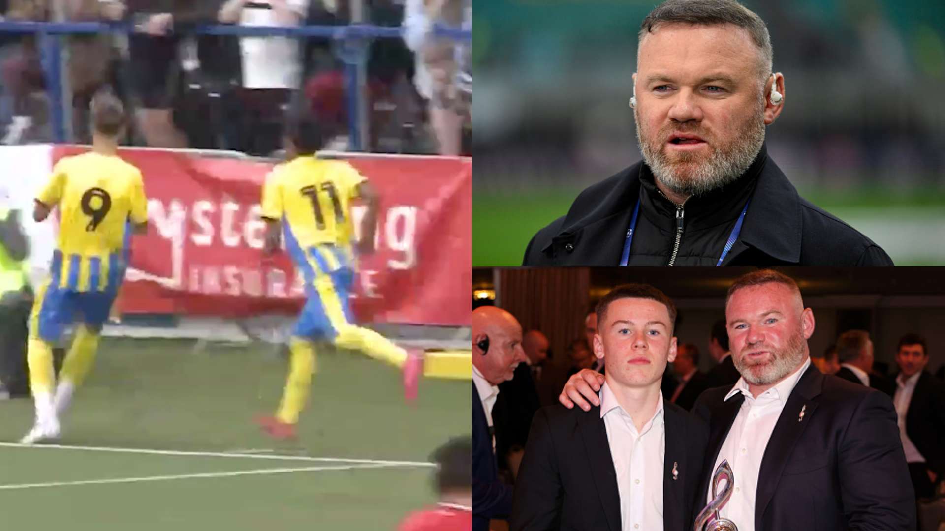 📹 | Rooney and son trolled as striker copies iconic celebration  