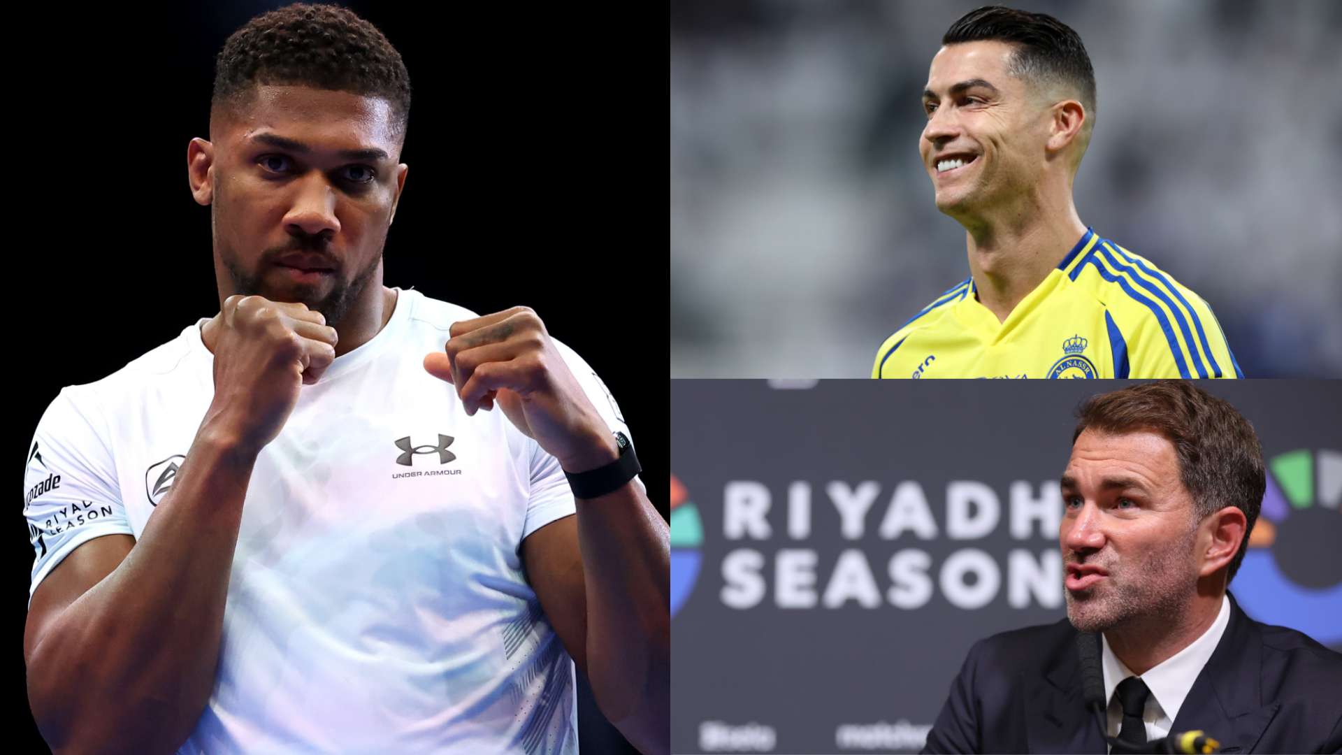 Hearn & Joshua building football agency with Ronaldo dream  