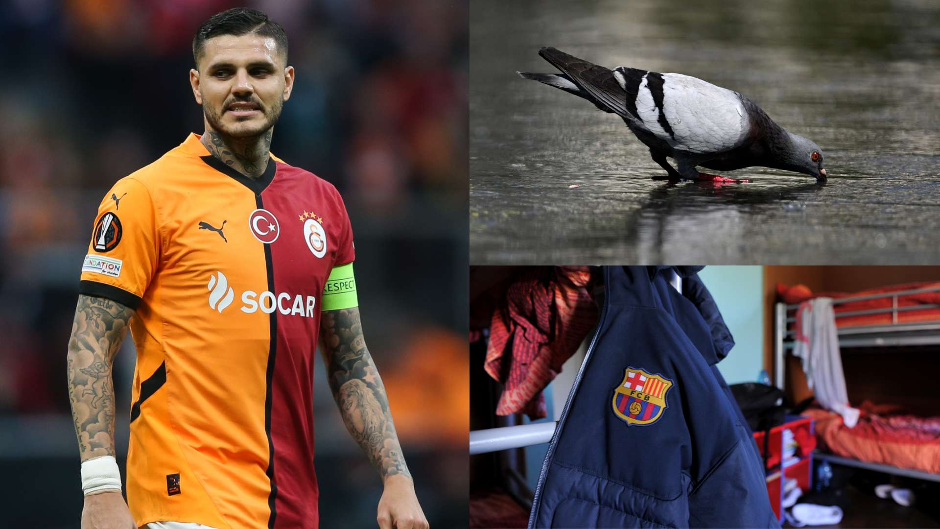 Icardi killed and ate a pigeon during time at Barcelona  