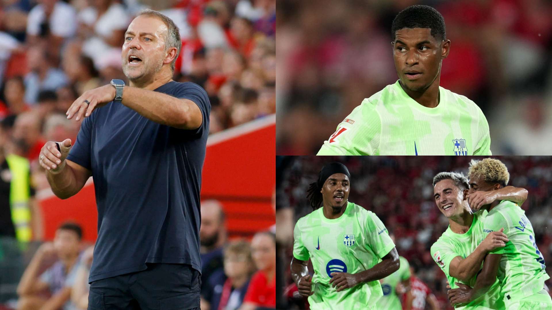 Flick fumes at Barca & Rashford despite 3-0 win at Mallorca  