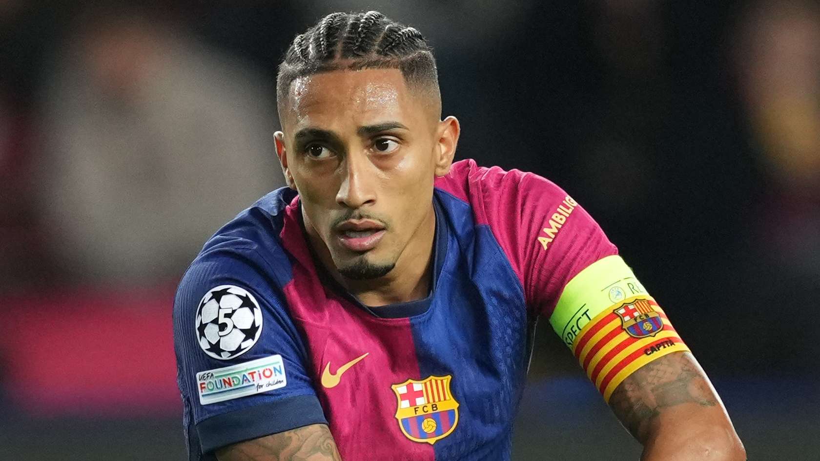 Raphinha opens up on captaincy 'dream' and gives Ter Stegen verdict   Raphinha opens up on captaincy 'dream' and gives Ter Stegen verdict