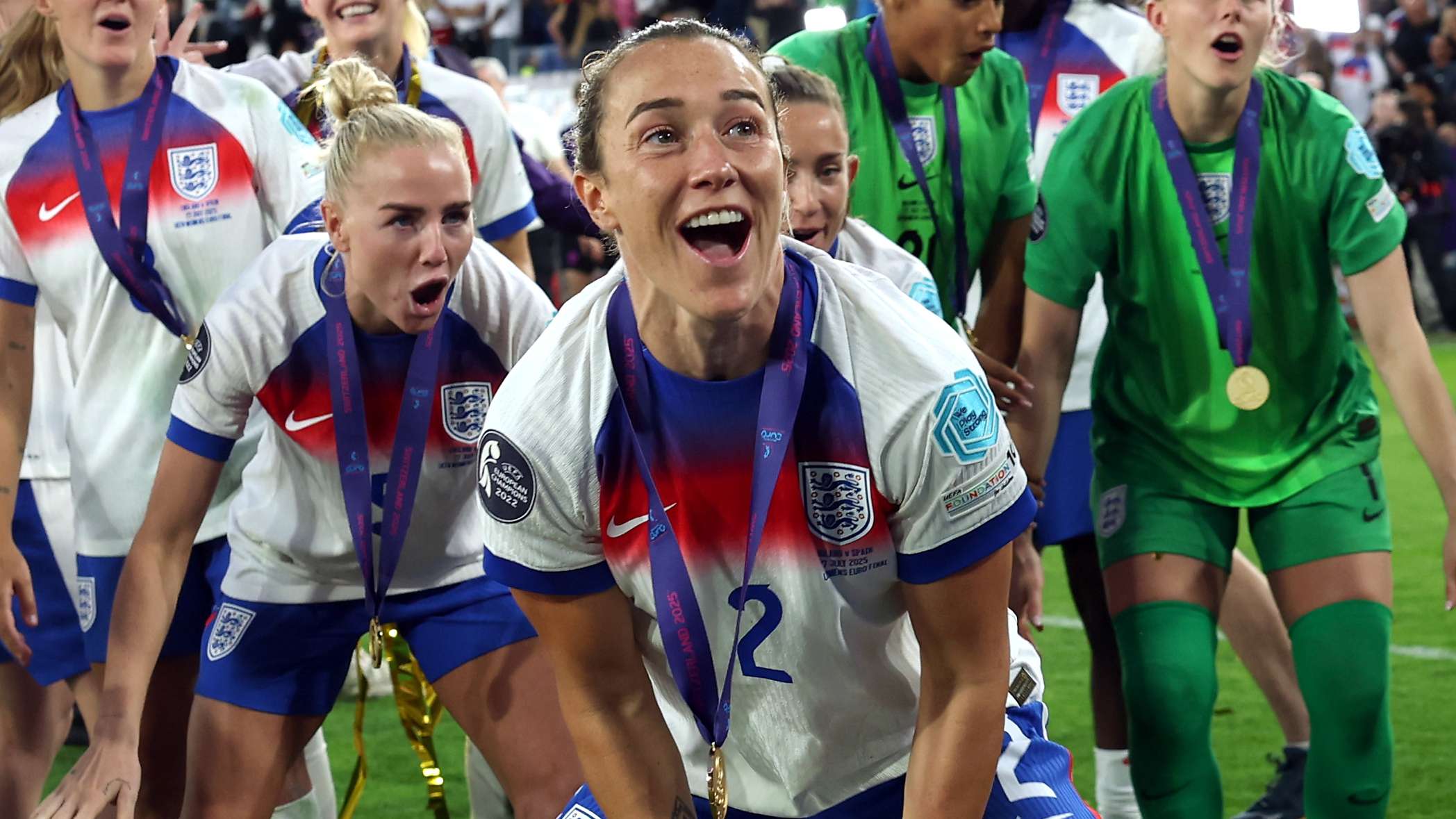 'Save us GOAT!' - Morgan credits 'freak' Bronze for Lionesses success  