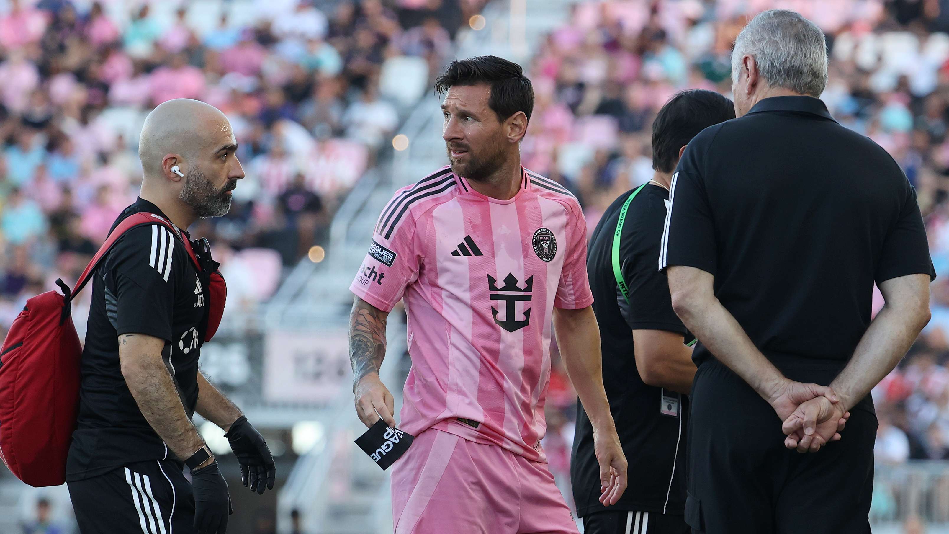 Messi injury looms over Miami's Leagues Cup win over Necaxa  