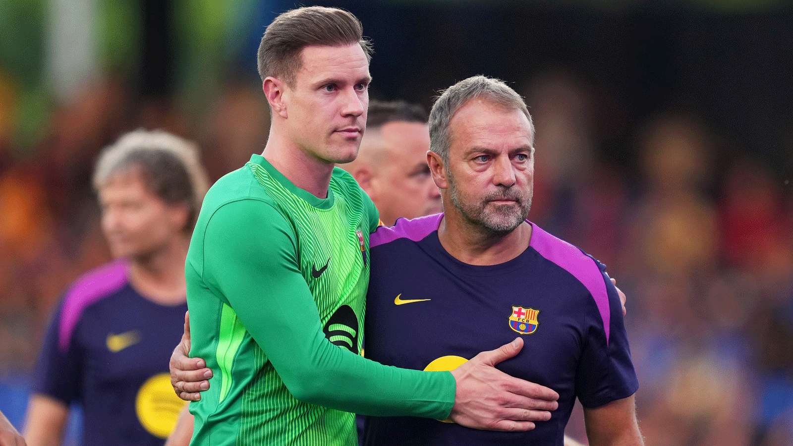 Flick admits to Ter Stegen mistakes but endorses Garcia as No.1  
