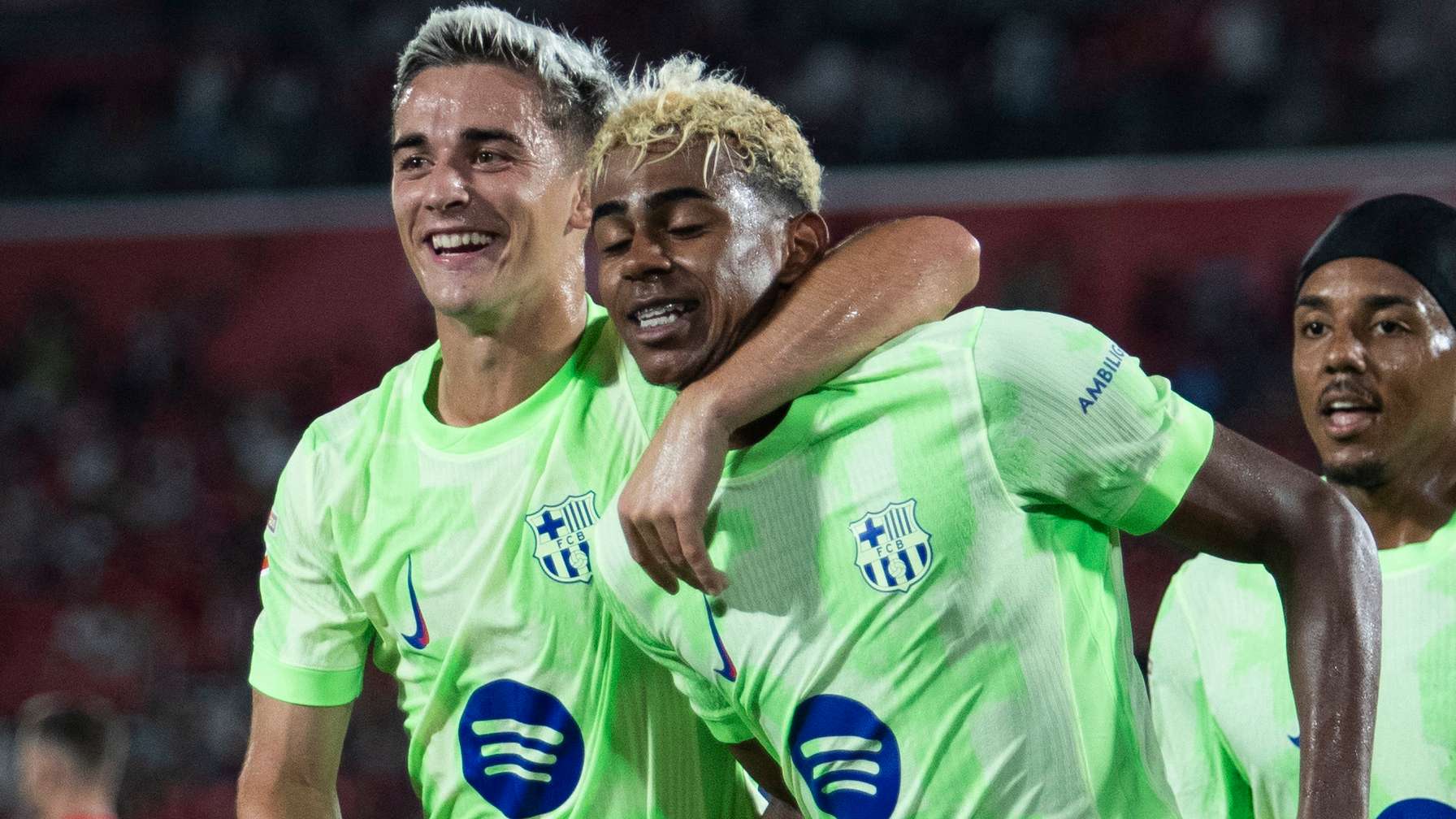 Kit clash chaos forces Barcelona into old strip again  