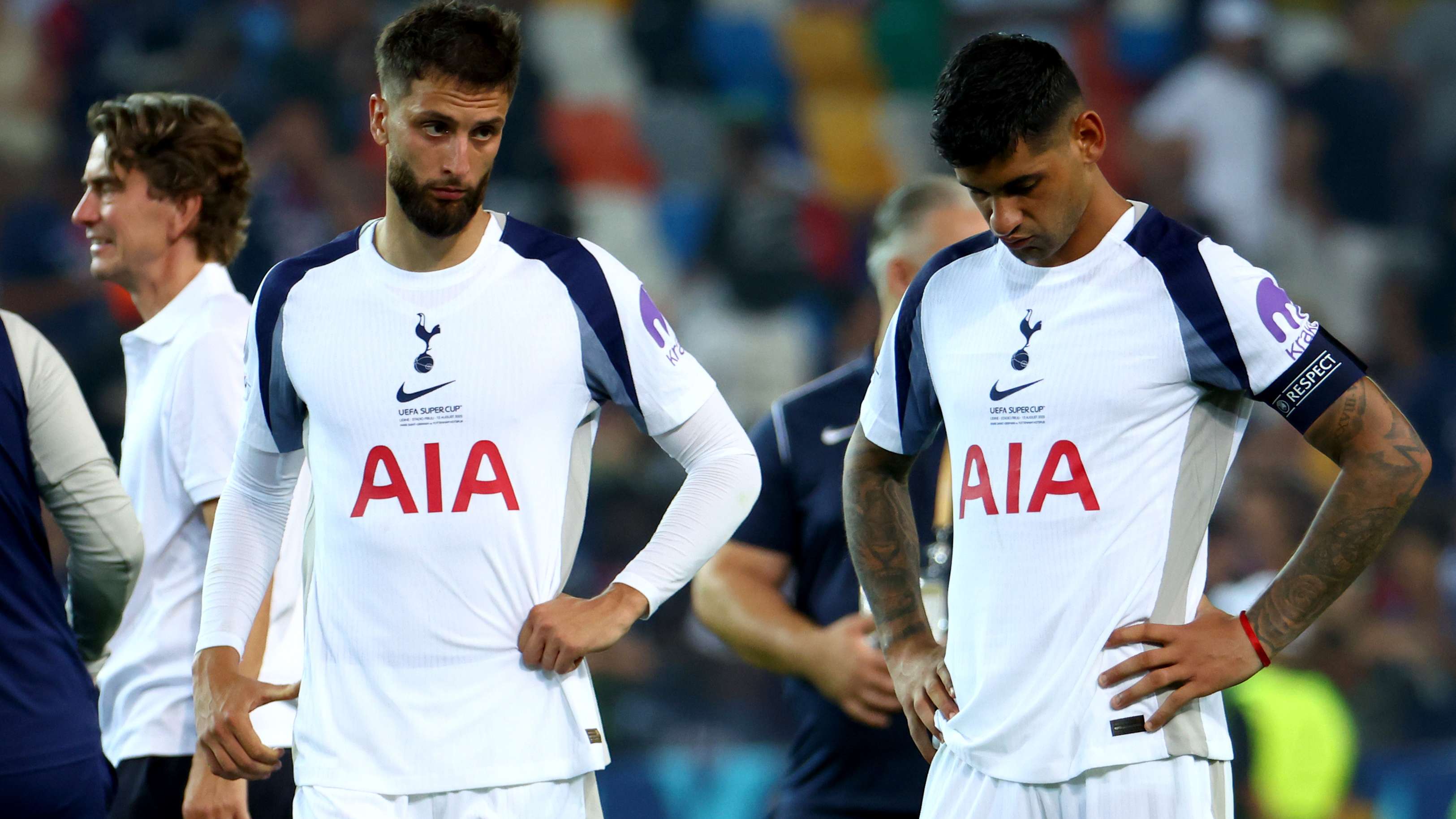 Spurs denied at the death as PSG win Super Cup on penalties  