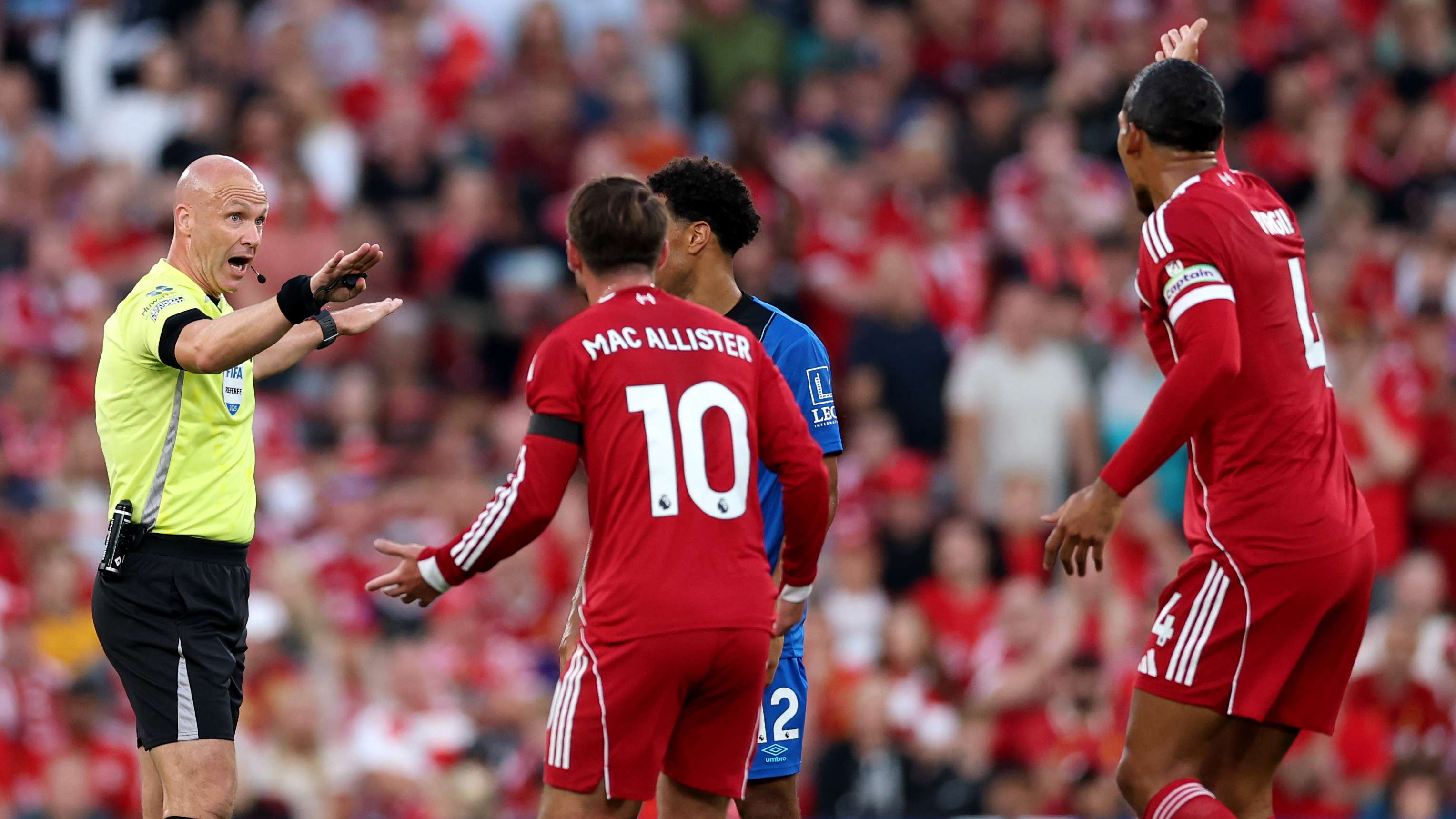 Fans rage at horror red card decision minutes into PL opener  