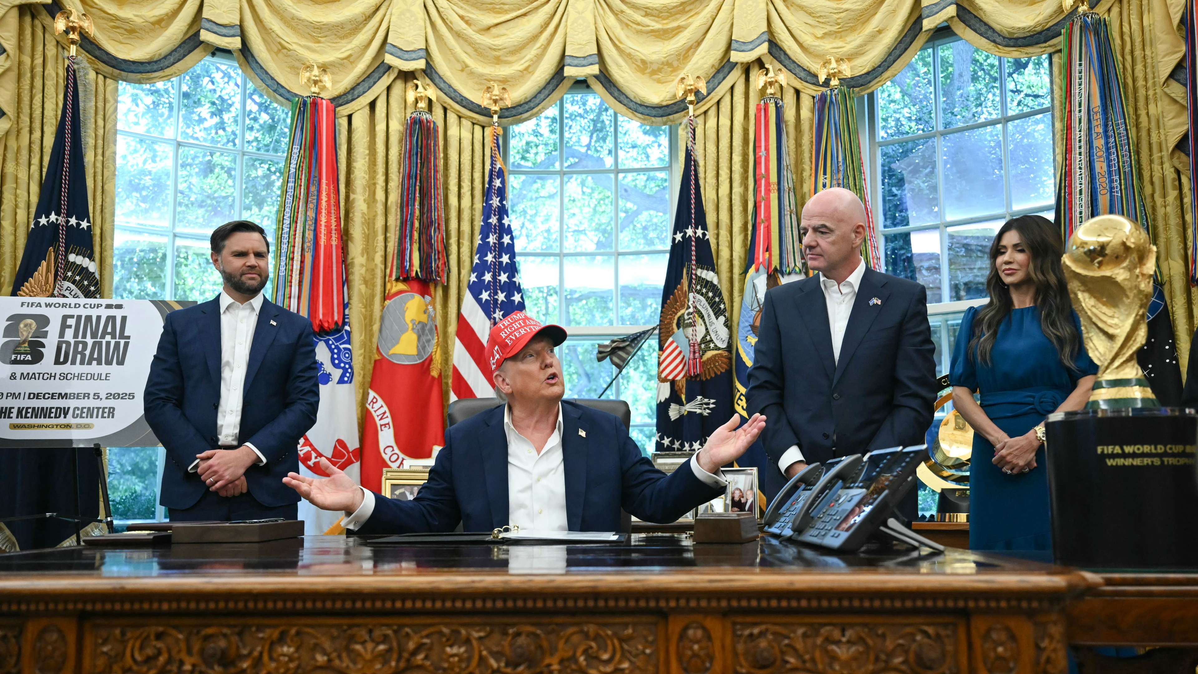 2026 World Cup draw will be held at Kennedy Center on Dec. 5  