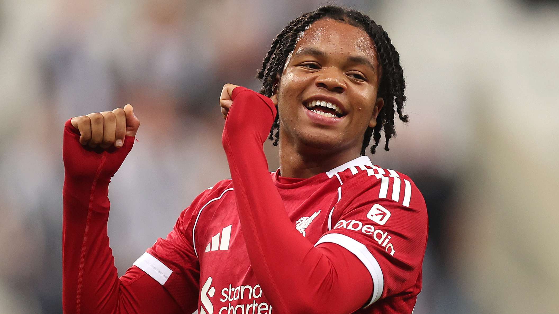 Liverpool wonderkid Ngumoha ‘buzzing’ after 100th-minute goal  