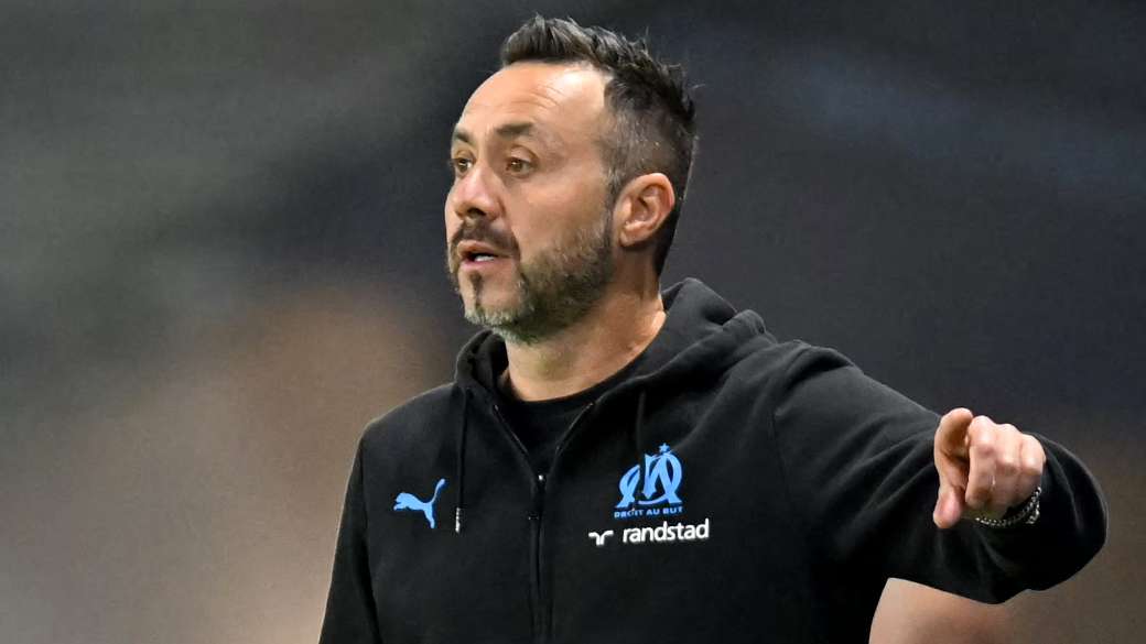 De Zerbi slams 'small balls' Marseille for loss to ten-man Rennes  