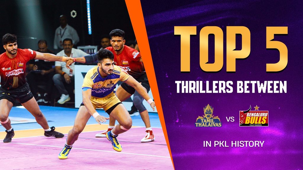 Tamil Thalaivas vs Bengaluru Bulls: Recalling top 5 encounters in the Southern Derby of PKL  