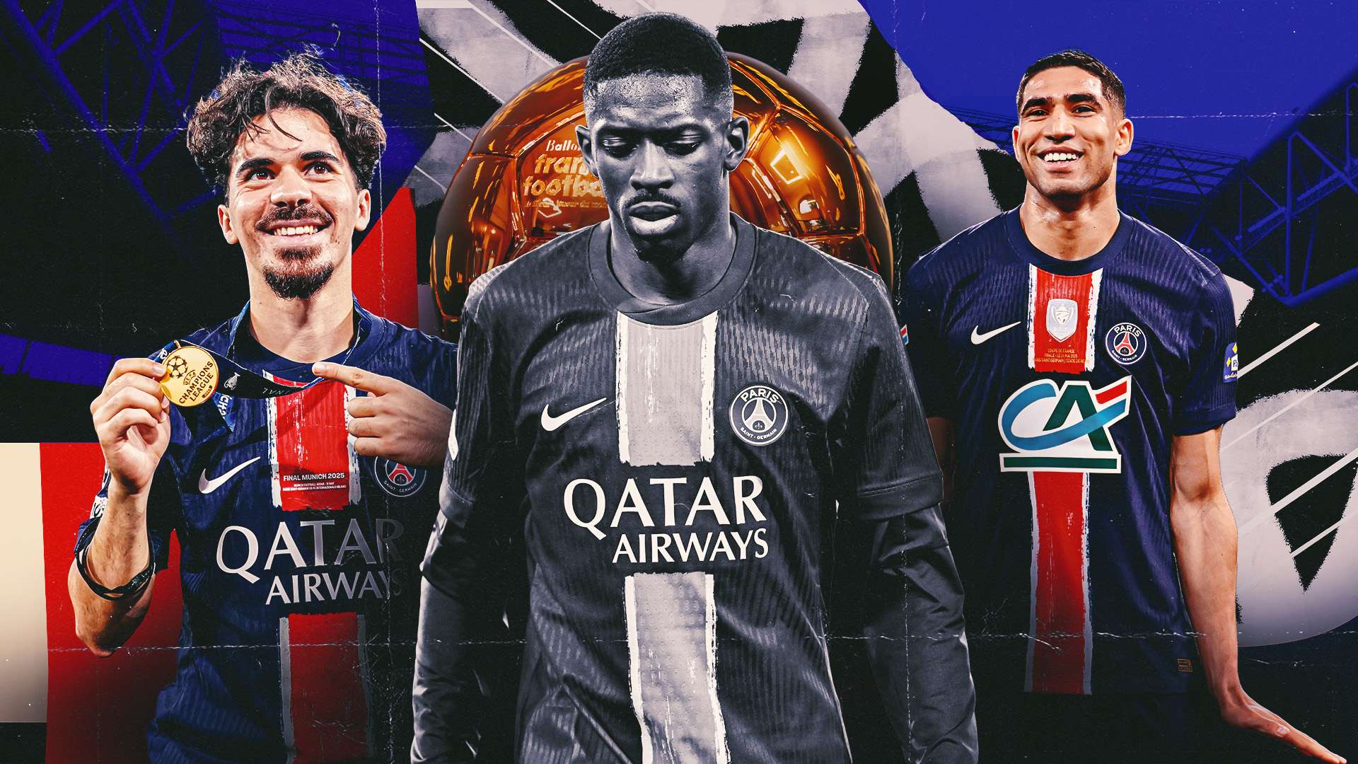 Why Vitinha or Hakimi deserve the BDO more than Dembele  