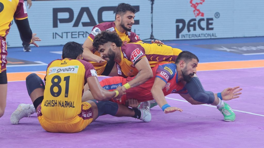 Sumit and Gagan Gowda shine as UP Yoddhas take down Telugu Titans 40-35 in Vizag  