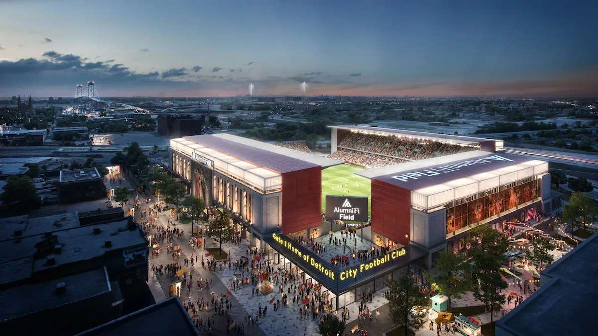USL Championship's Detroit City reveal stadium plans  