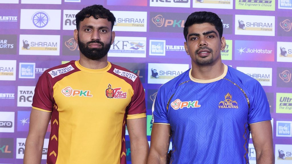 PKL Season 12 Match 1 Preview: Telugu Titans vs Tamil Thalaivas – Southern Derby to Kick Off Pro Kabaddi League 2025  