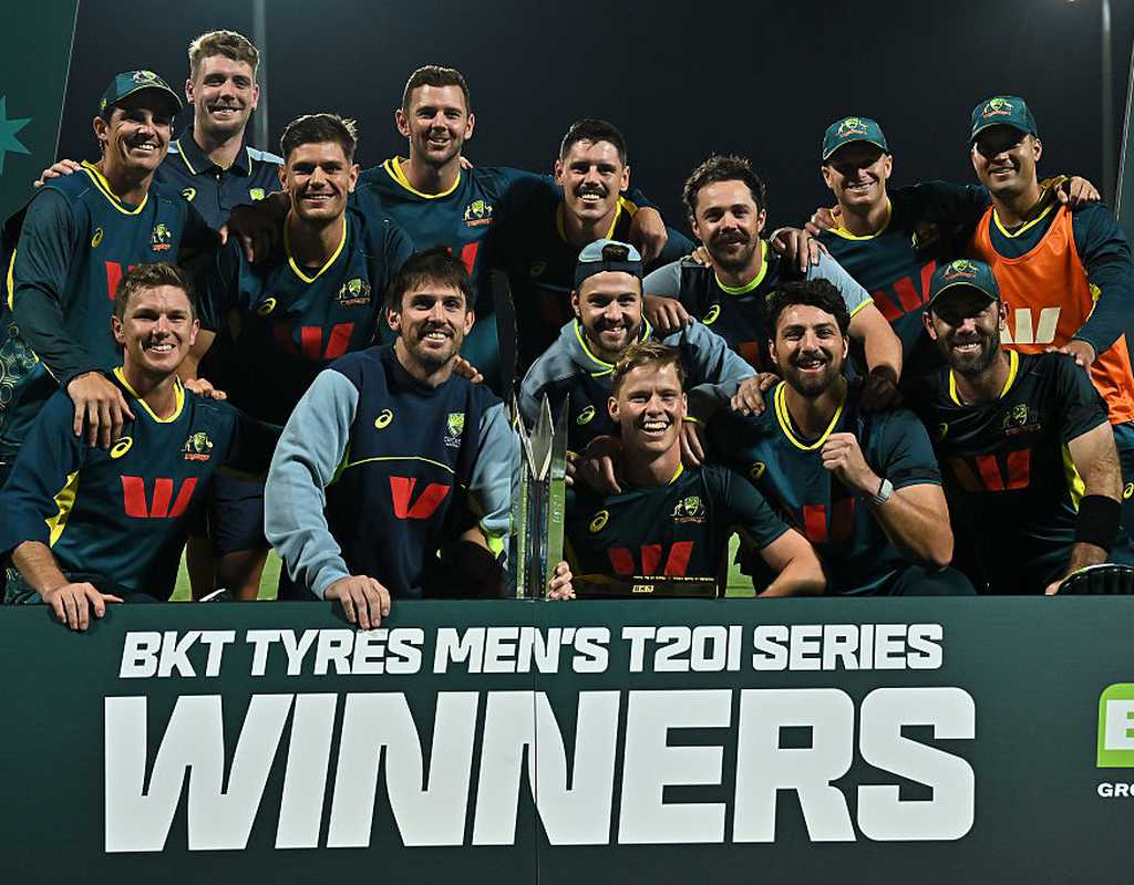 Maxwell overshadows Brevis fireworks as Australia clinch series  