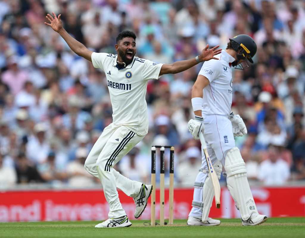 Siraj's fiery spell sparks India fightback after England's opening blitz  