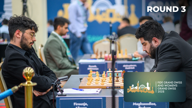 Maghsoodloo, Vaishali Take Sole Grand Swiss Lead On 3/3  