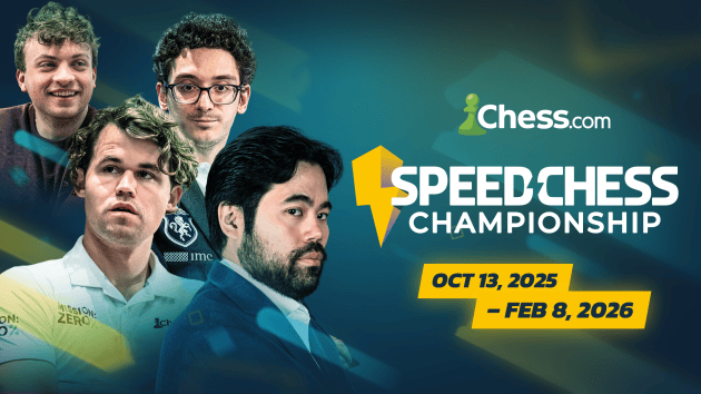 Rivals Reunite As Carlsen, Nakamura, & Niemann Headline 2025 Speed Chess Championship  
