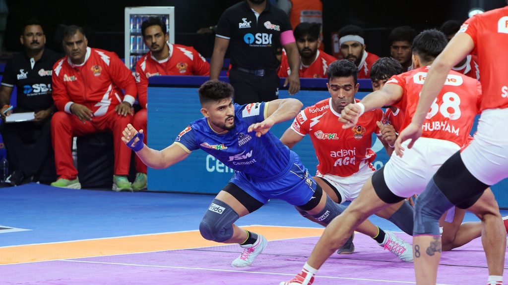 Jaideep Dahiya’s High Five powers Haryana Steelers’ narrow win over Gujarat Giants  