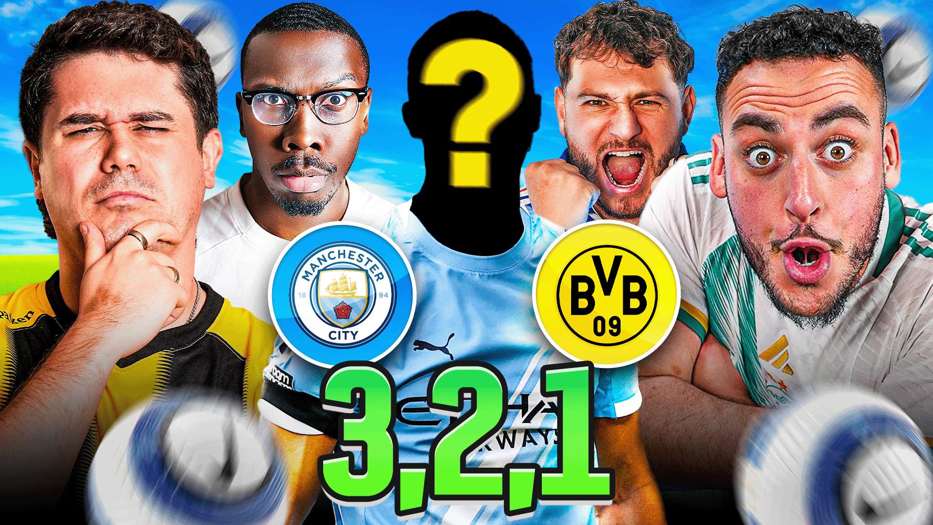 🎥 | GOAL's Front Three take on the ultimate '3, 2, 1' quiz  