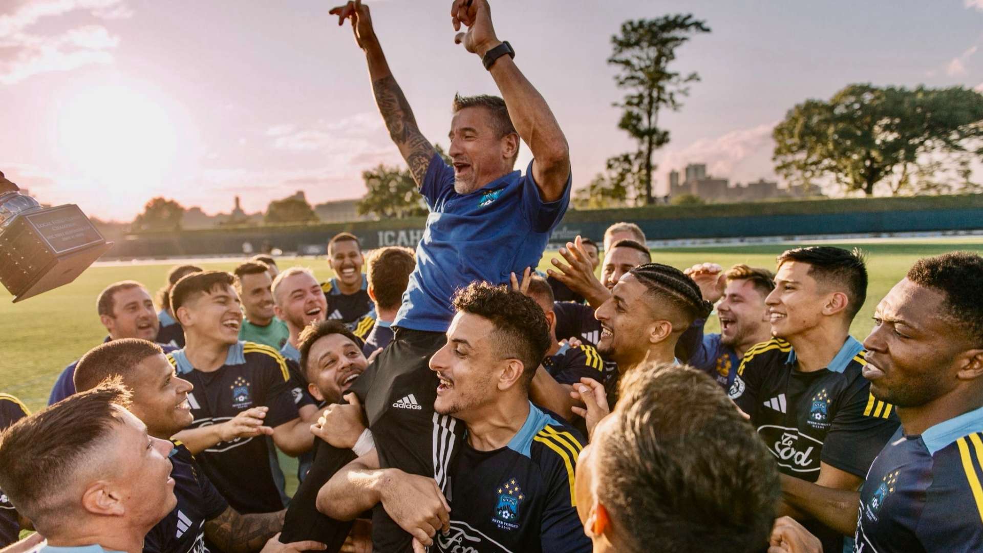 NYPD soccer team honors 9/11, 'commitment to camaraderie'  