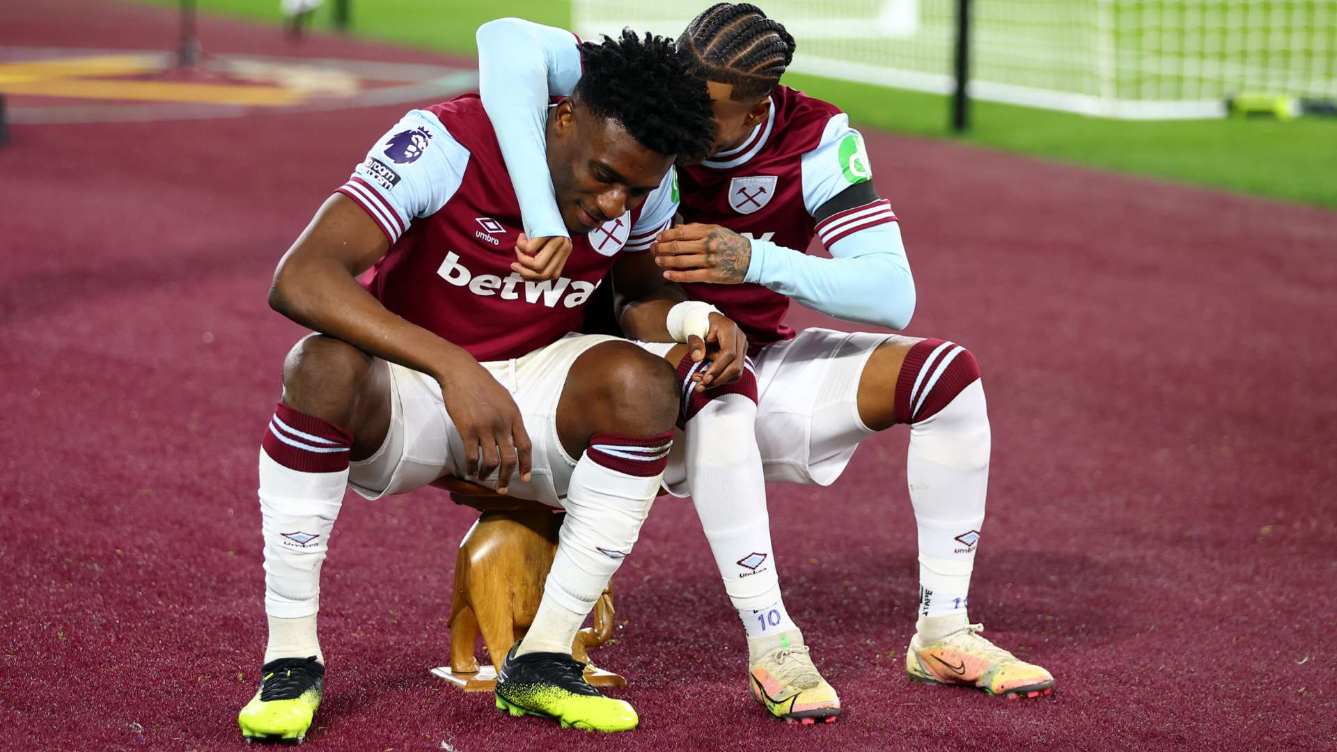 Kudus gets goal celebration wooden elephant back from West Ham  