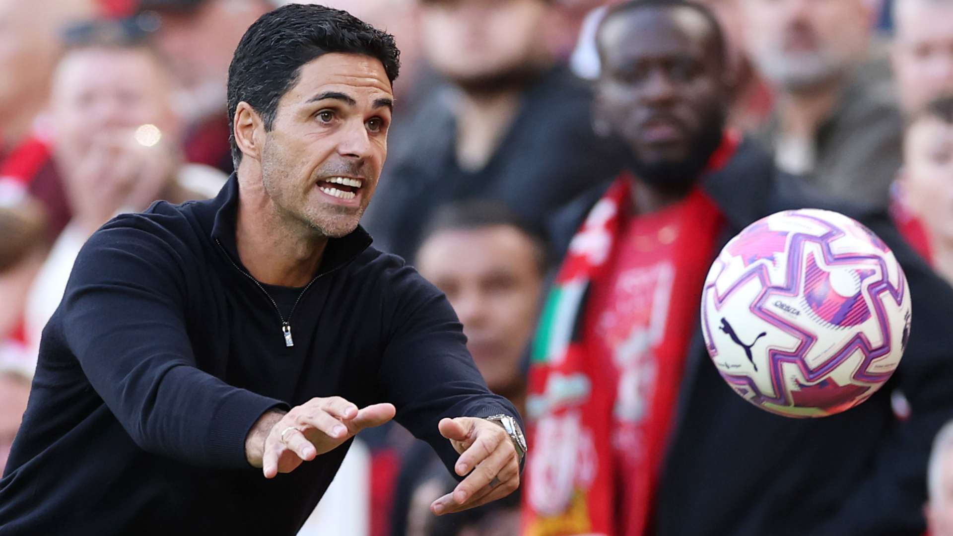 Conservative? Arteta insists Arsenal tried to win at Liverpool  