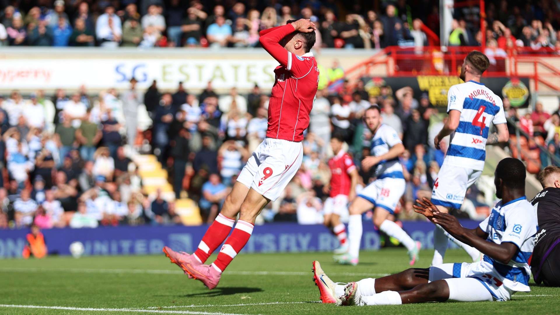 Wrexham fall to 3-1 defeat against QPR in front of Reynolds  