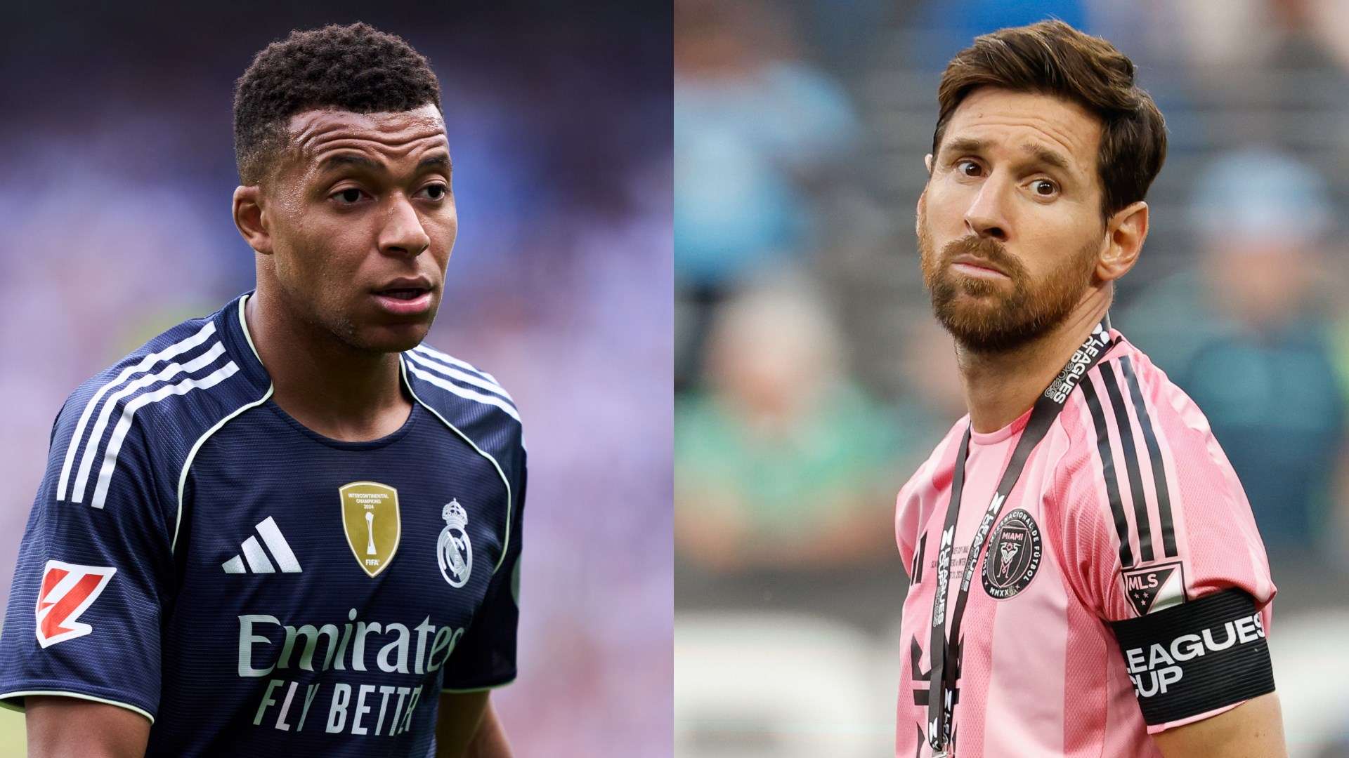 Mbappe sent Messi reality check by Marseille rival  