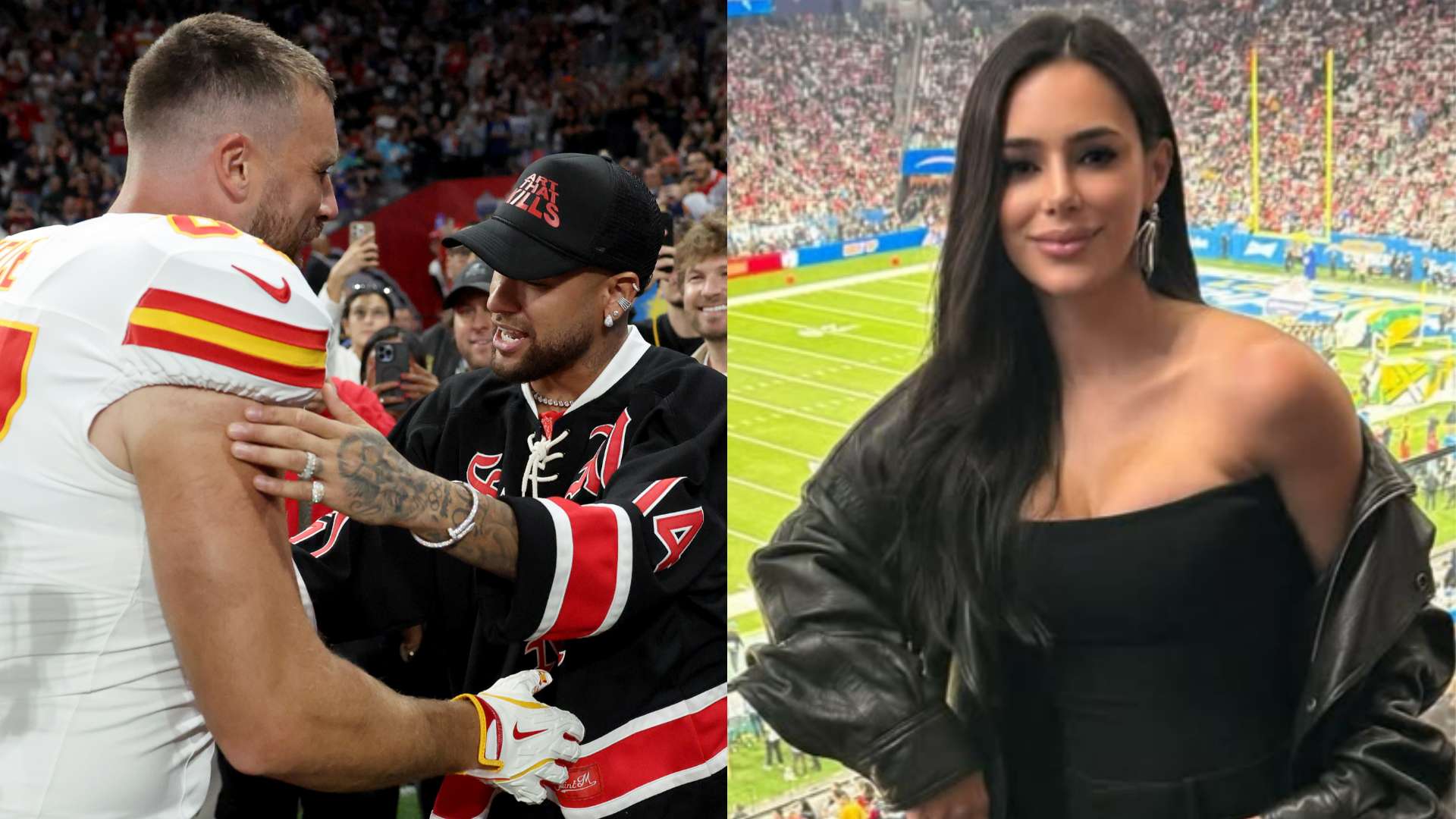 ‘Horrible’ reason Neymar’s wife wore facemask at NFL game  