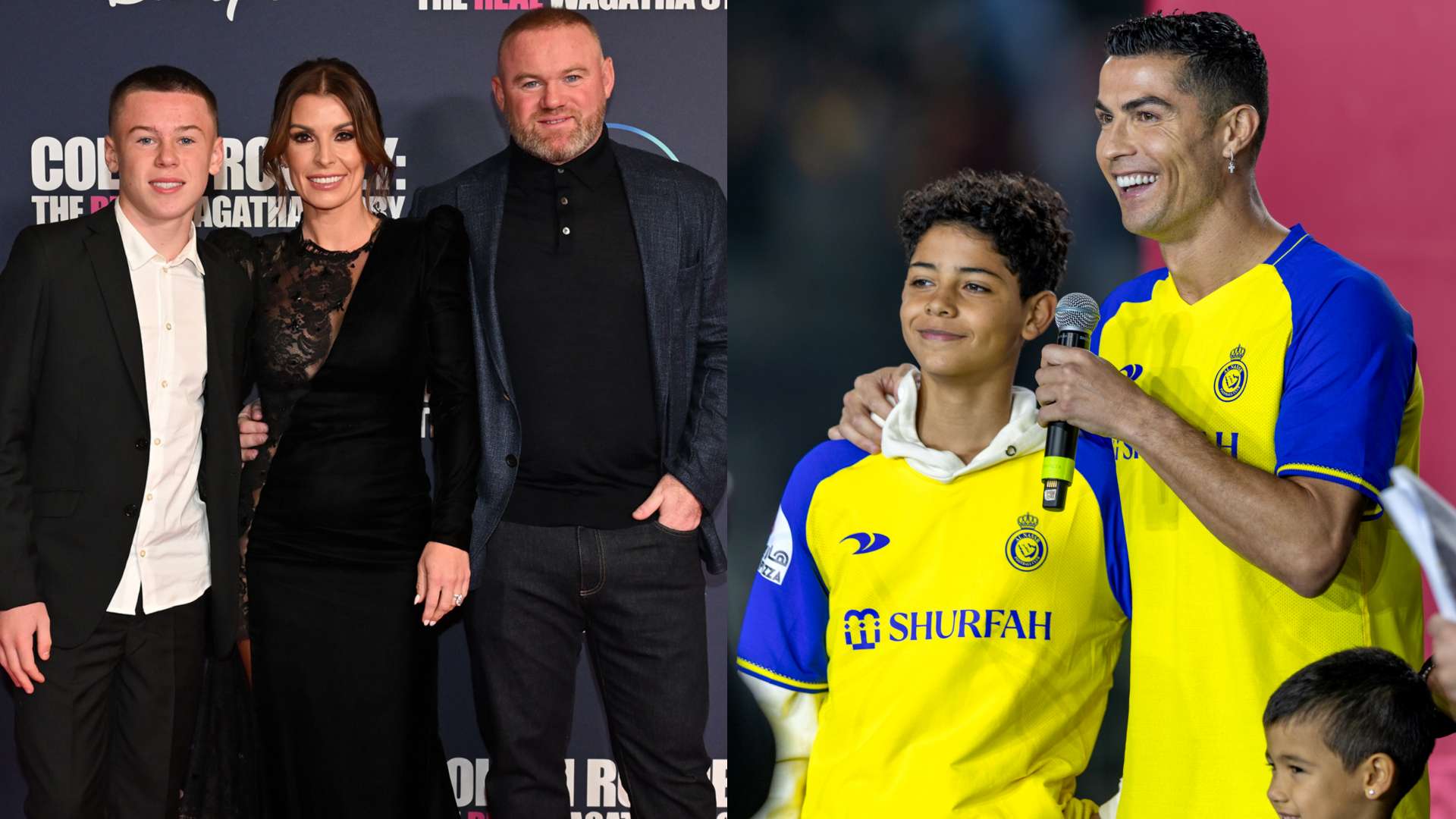 Kai Rooney faced added 'pressure' alongside Ronaldo Jr  