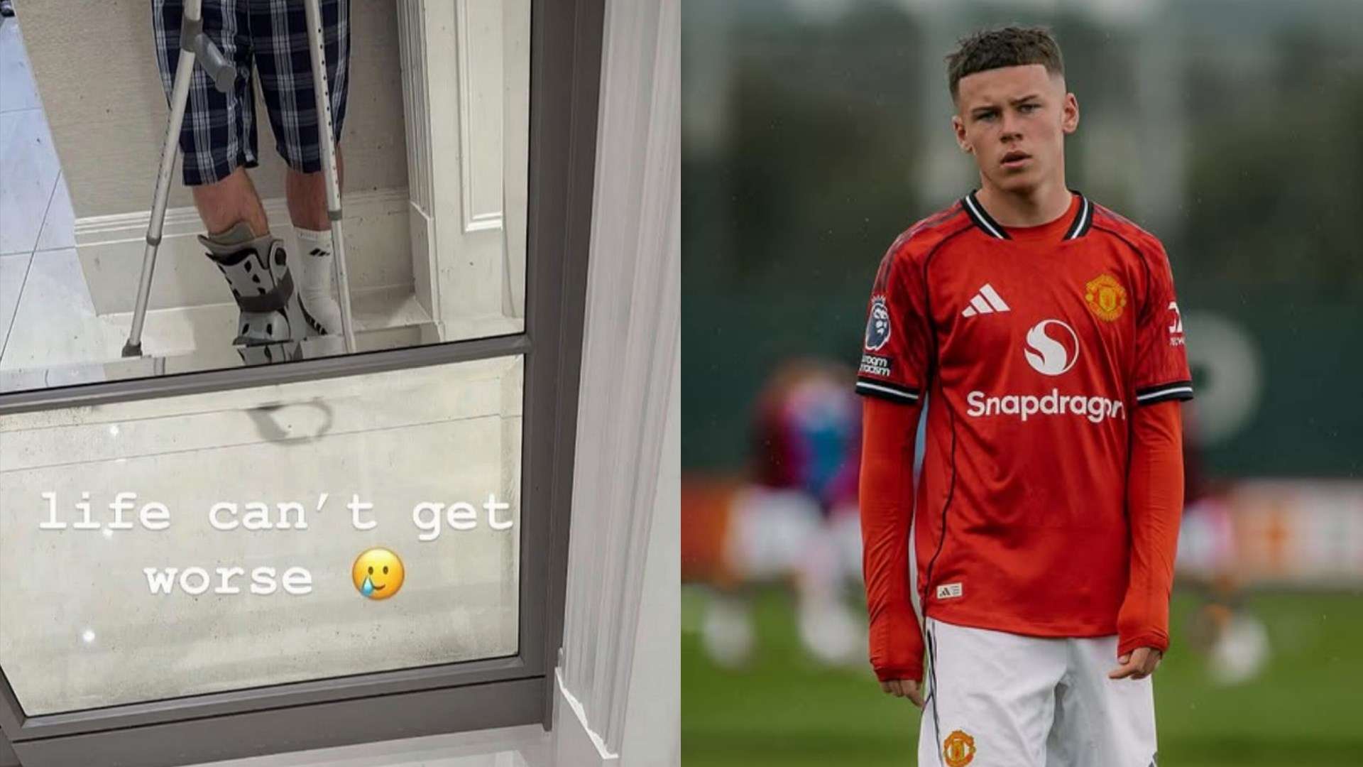 'Life can't get worse' - Kai Rooney devastated by injury blow  