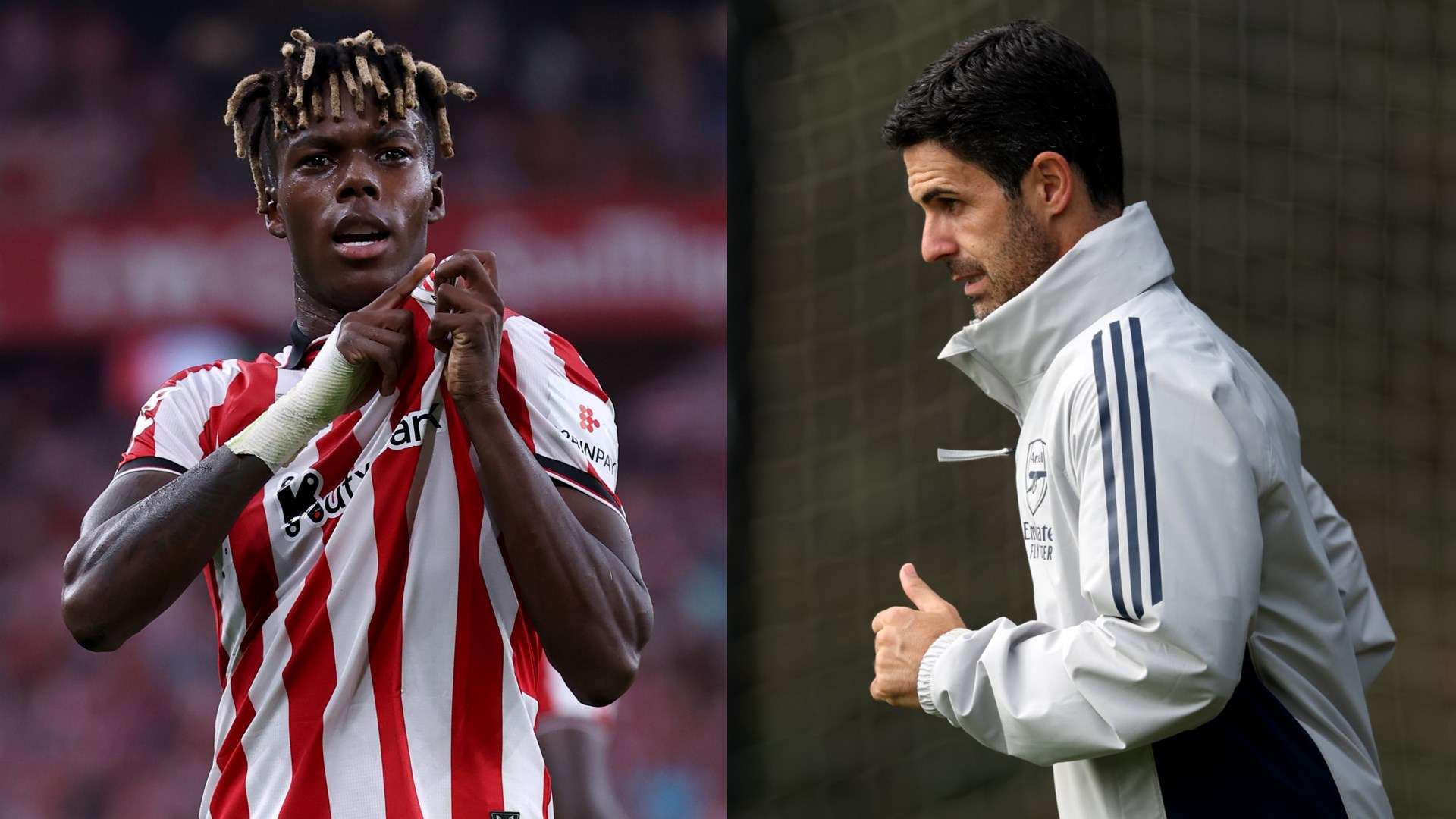 Arteta quizzed on Arsenal's interest in Williams ahead of UCL tie  