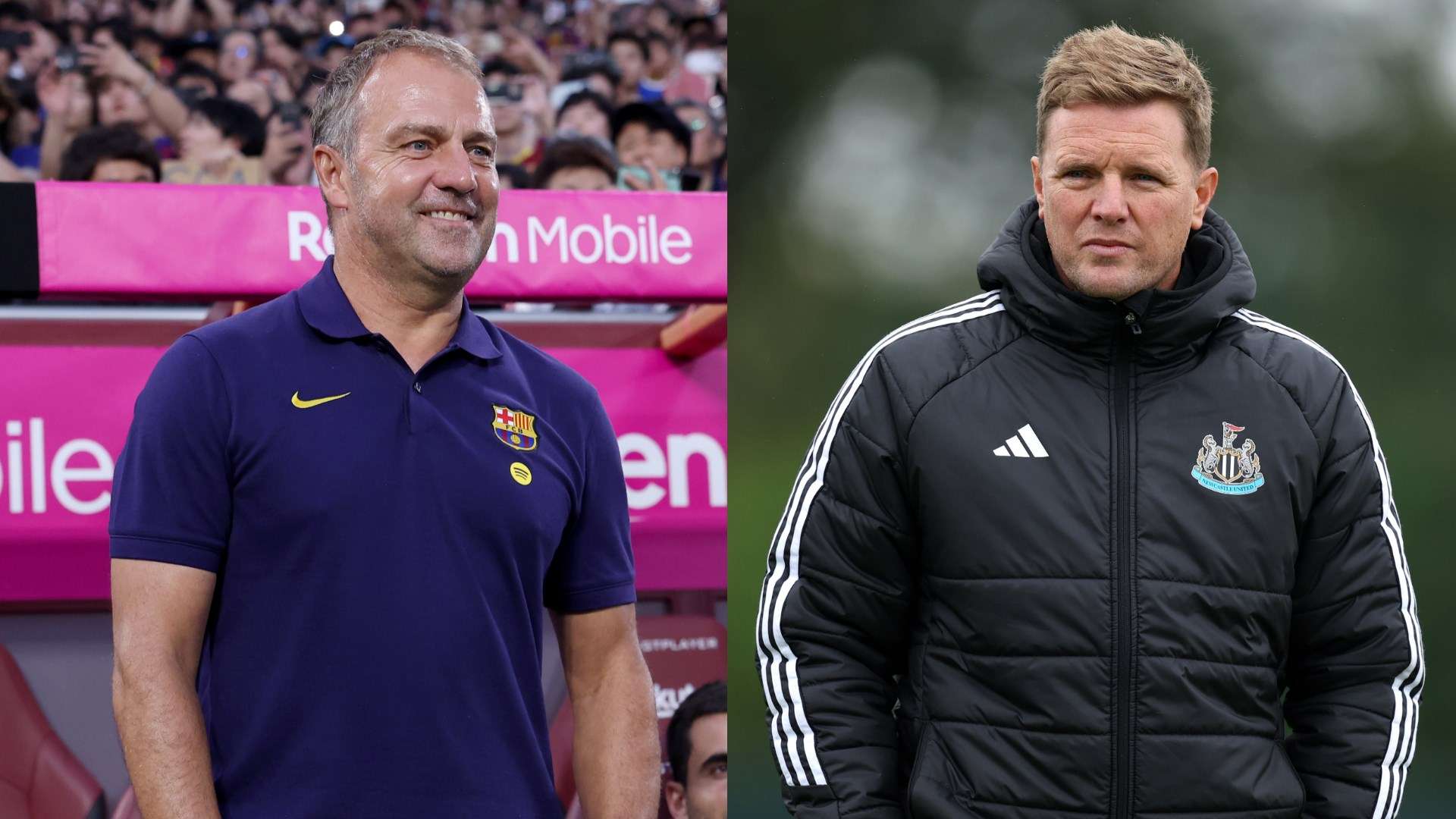 Flick wary of 'tall' Newcastle - pays tribute to Howe  