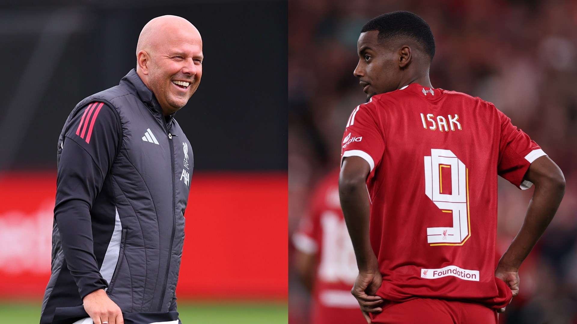 Liverpool boss Slot 'surprised' at Isak after finally making debut  